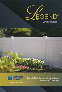 Legend PVC Warranty Brochure